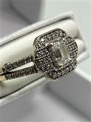 お礼や感謝伝えるプチギフト Zales Marilyn Monroe Collection 3/4 CTW Emerald-Cut Diamond コレクション